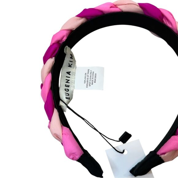 Eugenia Kim Stella Headband NWT $135 Braided Pink Hair Accessories Gift - Picture 5 of 7